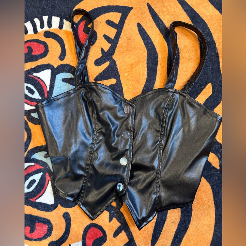 Pleather Cami